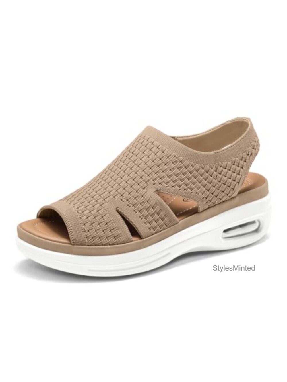 Women's Slip-On Walking Sandals Air Cushion Platform